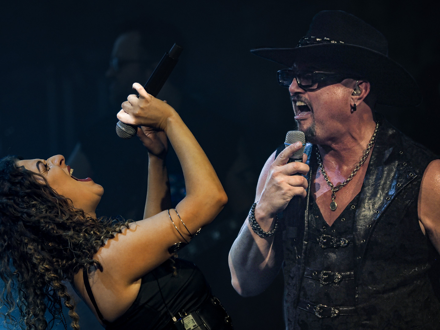 Geoff Tate's Operation: Mindcrime performing live on stage